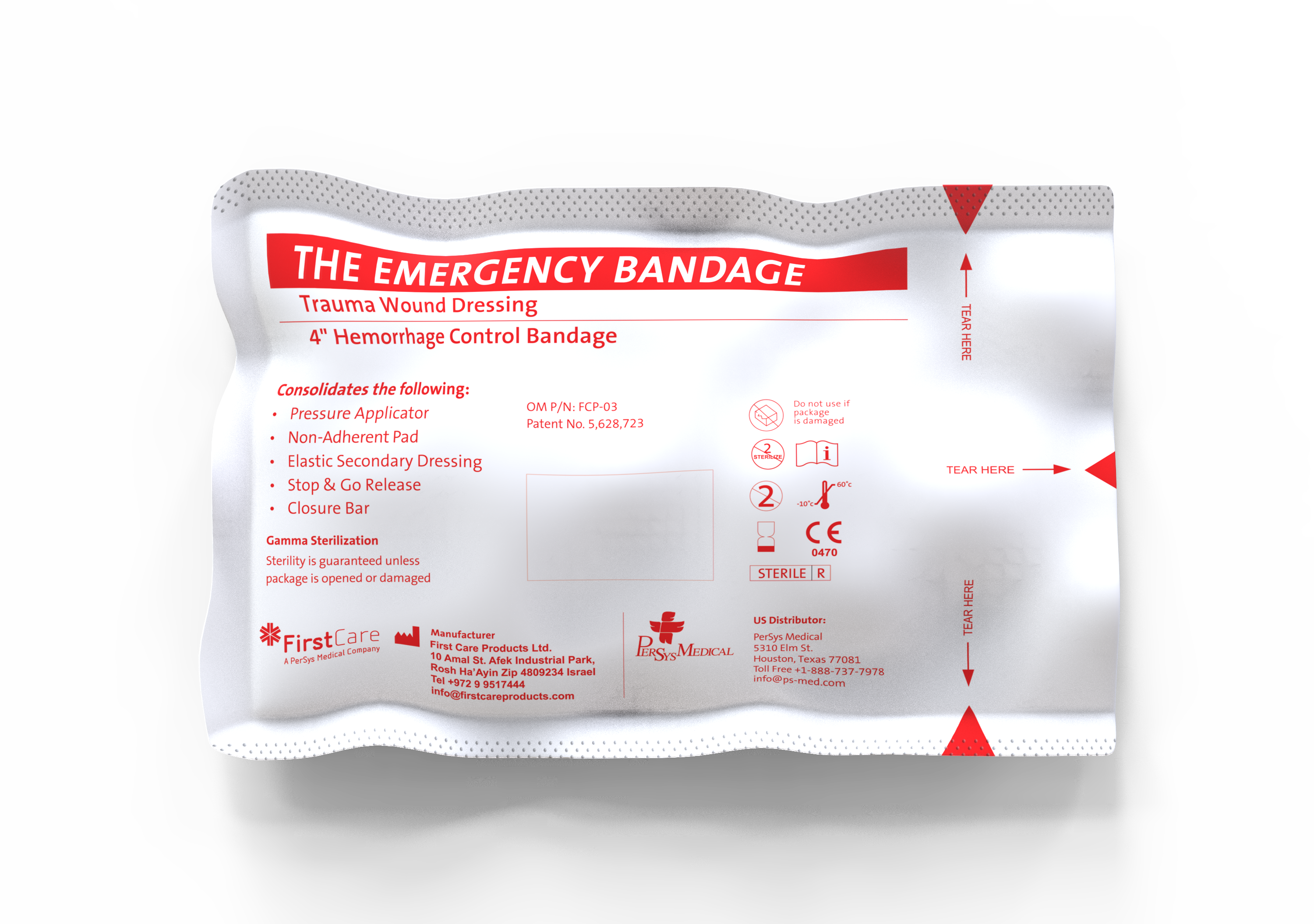 4" Emergency Bandage® - Image 2